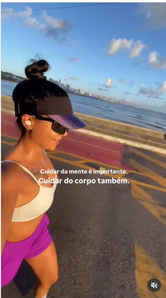 Capa do reel sobre movimento e bem-estar